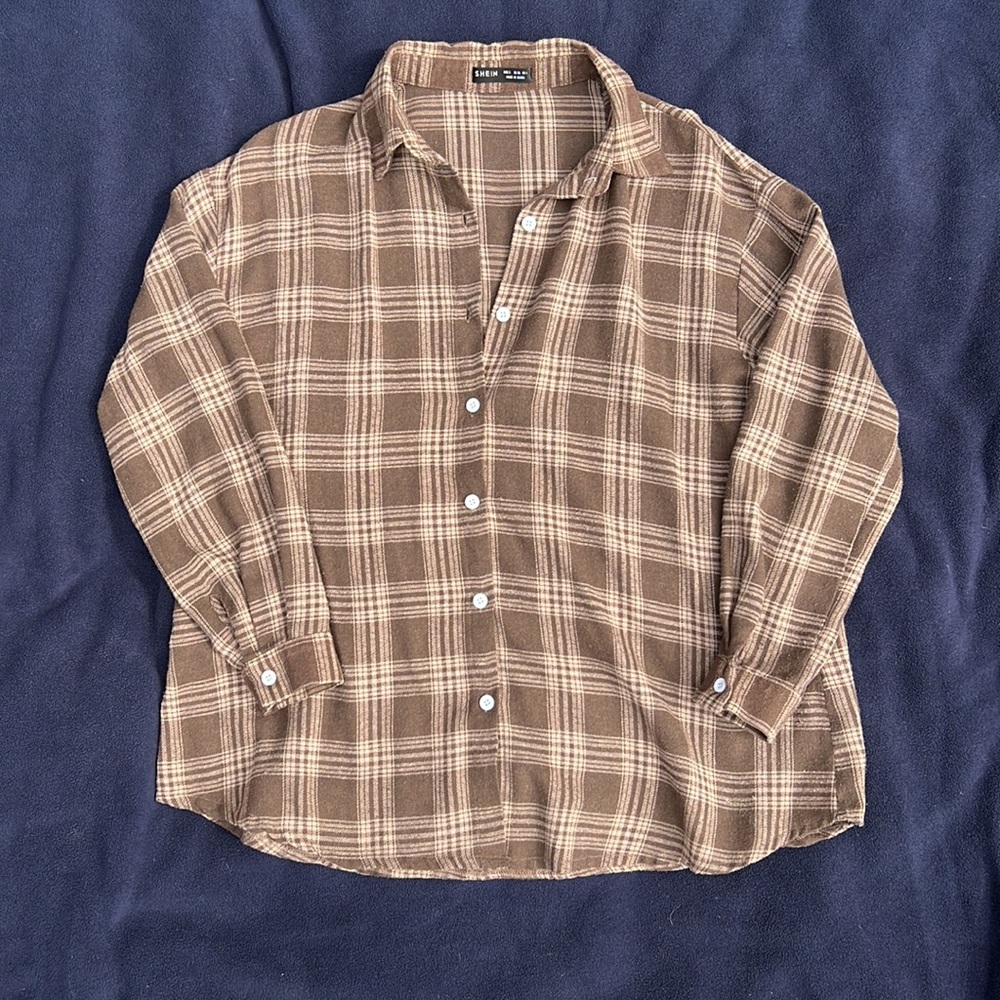 Shein Oversized Flannel